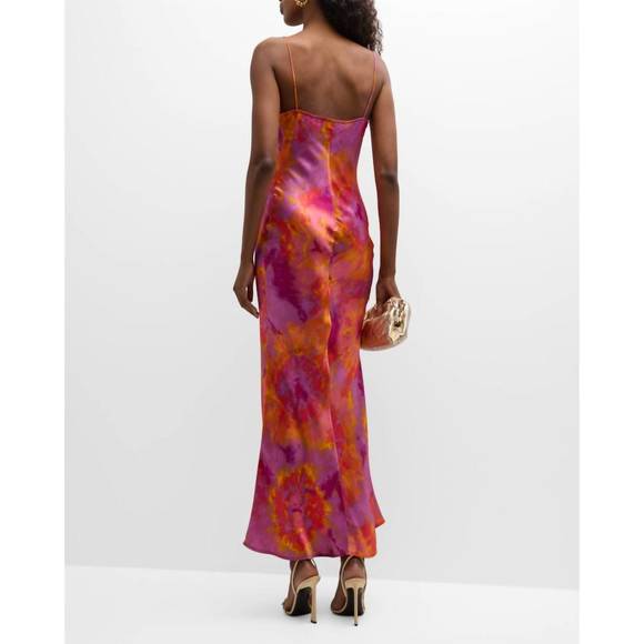 NEW RONNY KOBO capri dress in tie dye pink - Picture 3 of 5